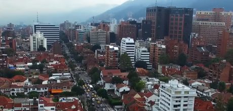 Fotografía Aérea de Bogotá Colombia FMBBVA