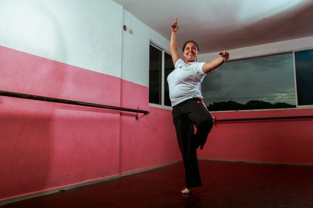 Luisanny Acevedo forma a niñas de entre 7 y 15 años que sueñan con ser bailarinas profesionales