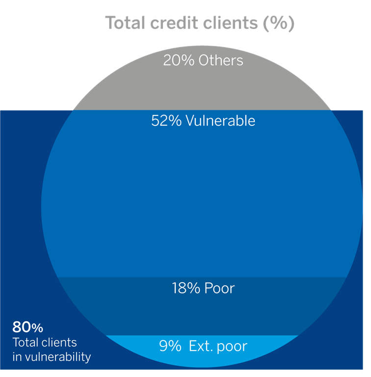Vulnerability segmentation - Fundación Microfinanzas BBVA