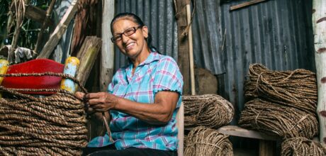 Emprendedora dominicana de la FMBBVA