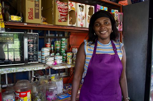 Shirley Mosquera, emprendedora colombiana y refugiada en Panamá (FMBBVA)