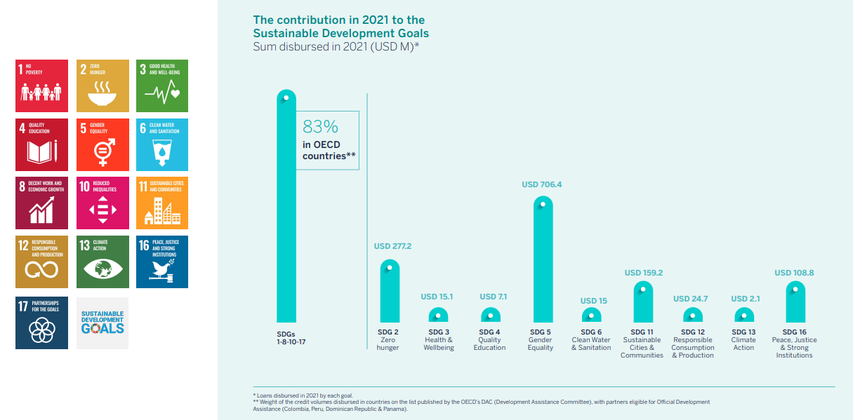 BBVAMF contribution to the SDG 2021