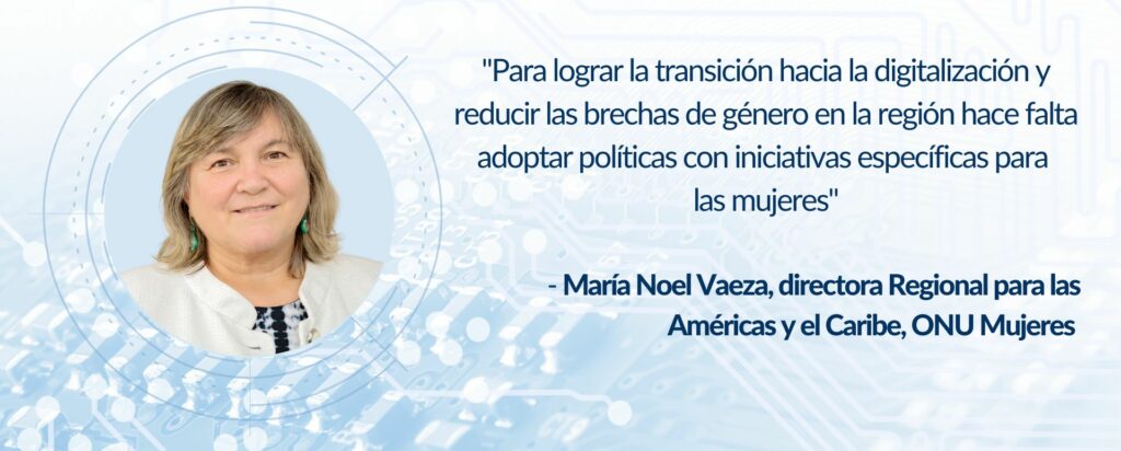 Declaración Maria Noel Vaeza, directora regional para las Américas y el Caribe ONU Mujeres ,en CSW67 FMBBVA sobre digitalización y brecha de género