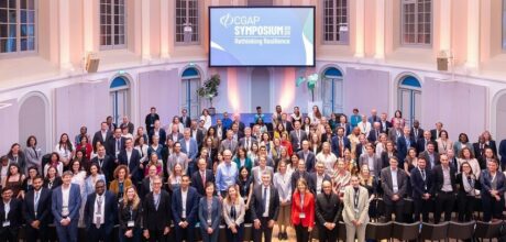 Foto de familia del simposio Rethinking Resilience: Why Inclusive Finance Can’t Wait, de CGAP